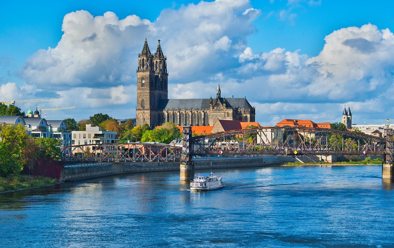 Attractions of Magdeburg in Germany
