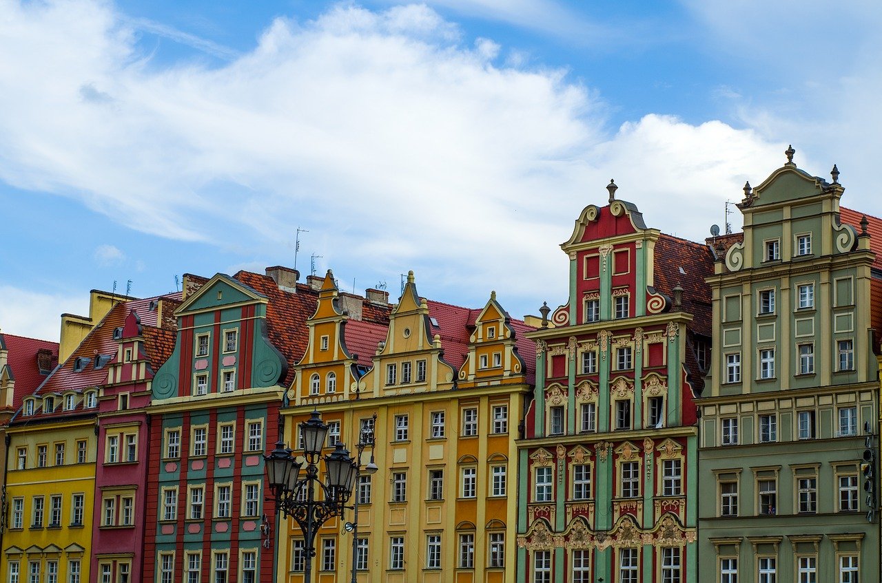 The attractions of Wrocław in Poland